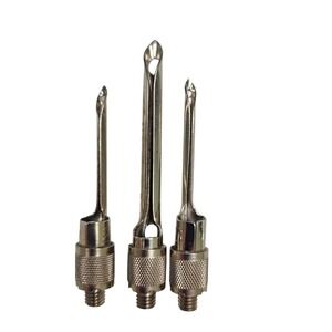 Vintage BOYE Combination Hooked Rug Punch Embroidery Crochet Needles (3)‎